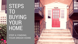 Step 4 to Buying Your Home – Finding your Dream Home