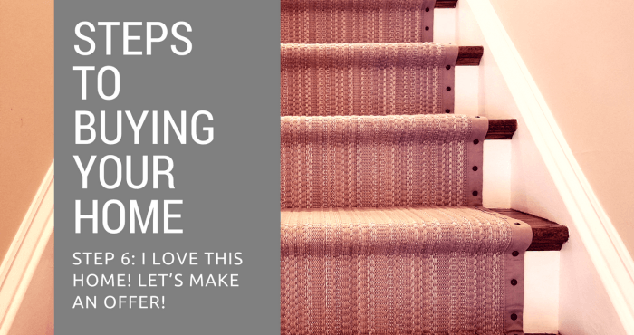 Step 6 to Buying Your Home – I love this home! Let’s make an offer!