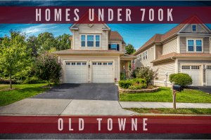 Old Towne Homes Under $700,000