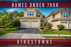 Kingstowne Homes Under $700k