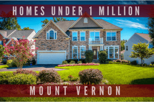 Mount Vernon Homes Under $1,000,000