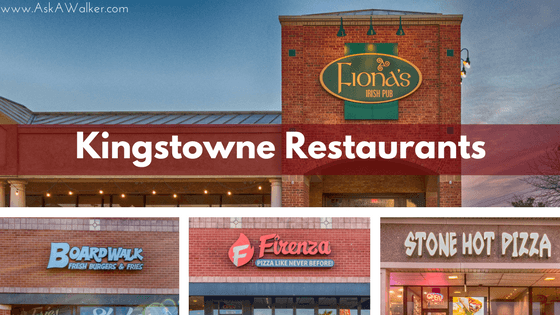 Kingstowne Area Restaurants