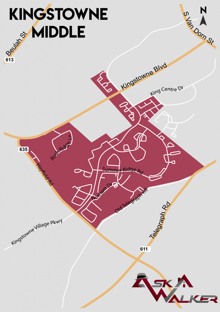 Kingstowne Middle Village Map - Alexandria Virginia Real Estate